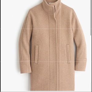 J. Crew Women’s size 0 wool coat in tan